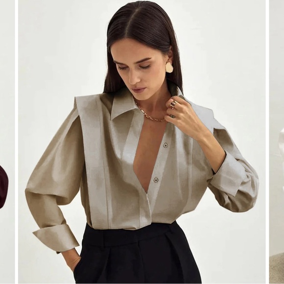 Commence NWT Fair and Square Button Down Shirt - Picture 1 of 3